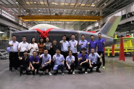 光威復材完整交付TP500無人運輸機