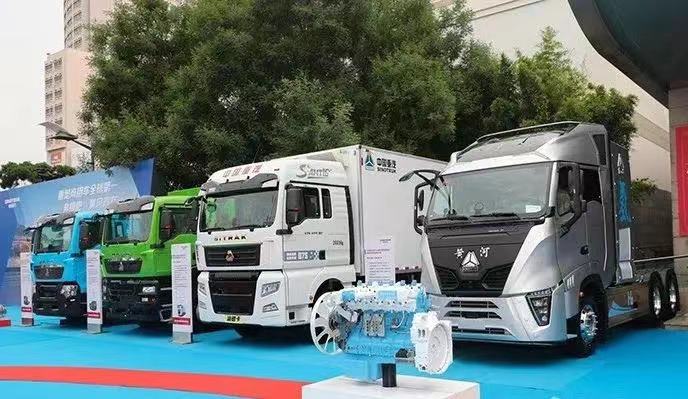 中材科技蘇州有限210L碳纖維儲氫瓶組助力氫能重卡新突破