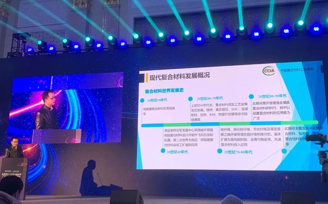 中國復合材料工業協會秘書長孟弋潔應邀參加京津冀航空航天與新材料產業融合創新發展論壇并做主題演講