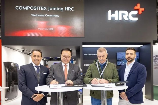 HRC與意大利Compositex戰略合作拓展歐洲市場