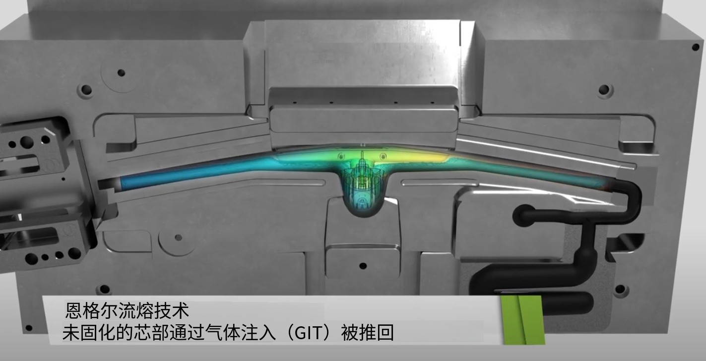 Engel全集成注塑系統快速制造空心復合材料部件